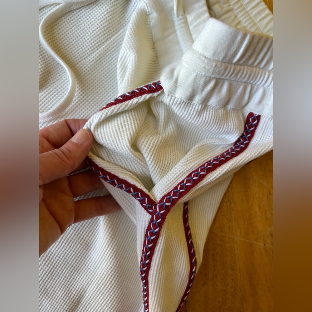 Sundance Cream Joggers 100 percent Cotton - Picture 10 of 13